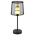 Globo 21008S - LED prigušiva stona lampa LUNKI LED/2,5W/3,7V 2700/4000/6500K crna