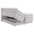 Carryhome BOXSPRING POSTELJA 180 cm x 200 cm , tekstil bež