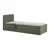 KREVET REMI 90/200 cm , maslinasto zelena