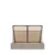 Jela Ram za krevet Rondo KR180-RO, 221x104x231cm, Pesak