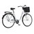 Bicikl Fashion Venssini Grace 28 Alu 19 V-Brake Kontra 155-178cm (S/M) Plavi