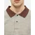 Carhartt WIP Majica Dion bež/temno bež/golobje modra/rjava