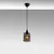 Conceptum Hypnose Luster Smoked-060, 14x14 cm, E27, 40W