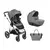 KikkaBoo kolica Thea 3in1 set sa autosedištem i tvrdom korpom light grey (KKB21111)