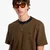 Majice FRED PERRY Fine Stripe Heavyweight Tshirt Dark Caramel S