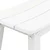 Vidaxl Set barskih stolov za vrt 3 szt. Bela HDPE