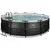 EXIT Toys Frame Pool O 488x122 cm - Stone Grey
