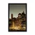 Plakat nočni New York - 30x45 black