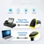 Qoltec čitalnik črtnih in QR kod | 1D 2D | USB