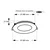 LED ugradna CCT panel lampa 24W