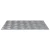Stepenica Pravokutni 4 pcs Srebrno 60 x 50 cm Aluminij
