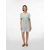 VERO MODA Dolga srajca VMALBA  svetlo modra / temno zelena / bela