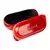 Bread tray with lid, cast iron, 28 x 12 cm, Red – LAVA