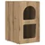 Noćni ormarić 2 pcs Umjetnički hrast 29,5 x 33,5 x 50 cm