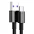 BASEUS Kabel Superior za Huawei USB – USB-C 11 V/6 A SuperCharge, 2 m – črn