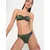 LSCN by LASCANA Bikini hlačke Nele temno zelena