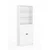 HANAH HOME Polica za knjige Bili 5 Shelf 2 Lid