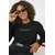 Trendyol Curve Ženska bluza Tbbaw26Af00021, Crna