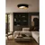 BRILAGI - LED prigušiva svetiljka VELVET TWIST LED/36W/230V CCT prečnik 65 cm WT crna/zlatna + daljinski upravljač