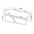 Hanah Home Set Stolova za dnevnu sobu Verona P0024623, Orah