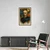 Canvas Slika na platnu Mihajlo Pupin 50x75cm, Sa ramom, Crni