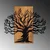 Atelier Del Sofa Zidna dekoracija Monumental Tree, 58x67 cm, Crna