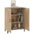 Vidaxl Komoda 69,5x34x90 cm konstruiran les