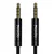Yesido – audio kabel (YAU16) – priključak 3,5 mm na priključak 3,5 mm, 3 m – crni