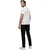 Calvin Klein Jeans Majica LV04RF278G Bela Regular Fit