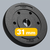 REBEL ACTIVE Bitumenski tegovi ploče set 4x2.5kg / 31mm RBA-2101