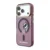 Maska Karl Lagerfeld Peekaboo Logo MagSafe za iPhone 17 Pro Max/ 18 Pro Max burgundy