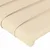 Vidaxl LED posteljno vzglavje krem 103x16x78/88 cm blago