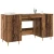 Stol s policom Staro drvo 140 x 50 x 75 cm Konstruirano drvo