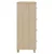 Komoda HAMAR boja meda 79 x 40 x 103,5 cm od masivne borovine