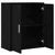 Kreveta 2 pcs Crni hrast 60 x 31 x 70 cm Konstruirano drvo