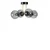 Conceptum Hypnose Luster Pablo, 30cm, 40 cm, Crni