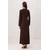 Trendyol Modest Ženska haljina Tctss26Eb00155, Smeđa