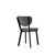 Hanah Home Set trpezarijskih stolica Beta 839 V2, 2 komada, Tamnosivi