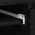 Stol s ladicama Crni hrast 140 x 50 x 76 cm Konstruirano drvo
