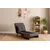 ATELIER DEL SOFA Sofa-krevet sa 1 sedaljkom Cosmo Single Dark Grey
