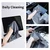 K&F Cleaning cloth set for Electronics, dark gray, 4 pieces, 40.6*40.6cm