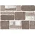 Lessentiel Maison Set prostirki za kupatilo CT-5179, 2 Komada, Smeđa