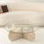HANAH HOME Sto za dnevnu sobu Himalayas Travertine