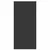 Rolo zavjesa Blackout Black 100x230 cm Širina tkanine 95,7 cm