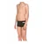 Boys swimsuit arena solid short junior black/white 28