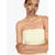 Pull&Bear Poletna obleka kari/pastelno rumena/bela