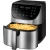 TESLA AF701BX Air Fryer, 7l, 1700W, Digital panel, Crno-sivi