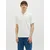 JJ Rebel by Jack & Jones polo majica Reeze sa rajsferšlusom za muškarce, bela, XXL