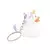 Privezak Lilalu Patkica - White Unicorn - Rubber Duck