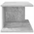 Noćni ormarić 2 pcs Betonski sivi 40 x 30 x 25 cm